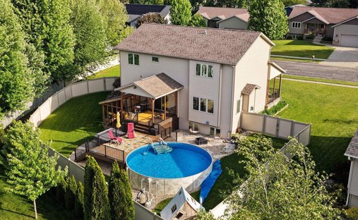 Maison à Oregon, Wisconsin, États-Unis 1