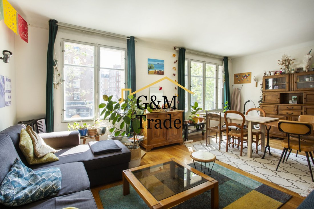 Apartamento en Gambetta, Paris 20e Arrondissement, París 1 - 18021992