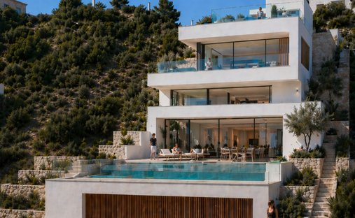 Land in Sitges, Catalonia, Spain 1