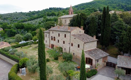 Maisons de campagne à Paciano, Ombrie, Italie 1