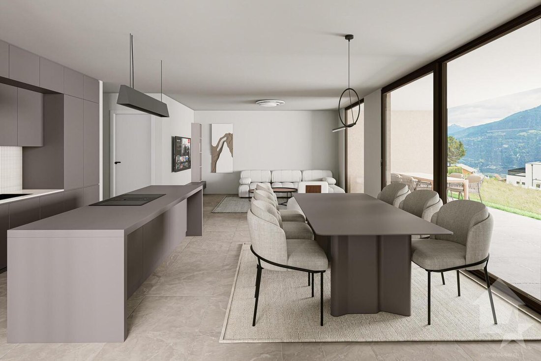 Apartment in Chermignon-d'en-Bas, Crans-Montana, Switzerland 2 - 18024152