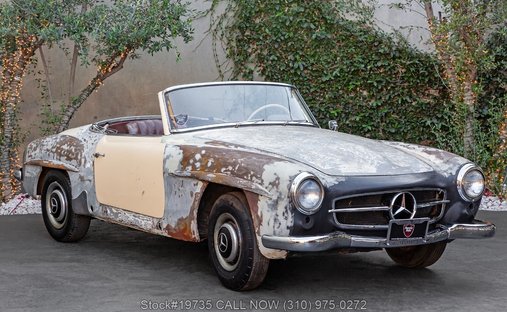 Mercedes-Benz 190SL in Los angeles, ca 1