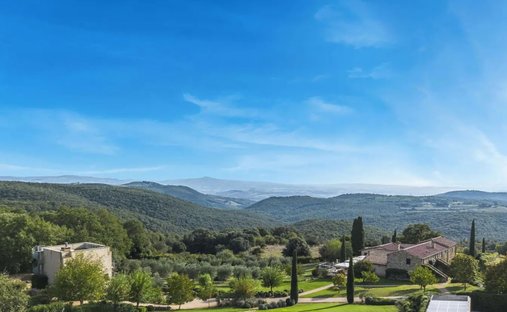 Casa de Campo en Cinigiano, Toscana, Italia 1