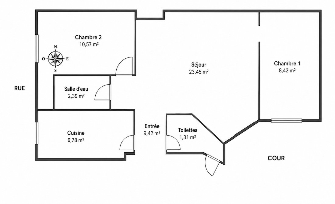 Apartment in Mouton Duvernet, Paris 14e Arrondissement, Paris 2 - 18031321
