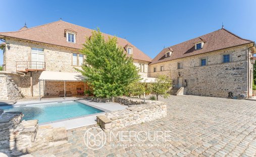Castillo en Oiselet la Grive, Bourgoin-Jallieu, Francia 1