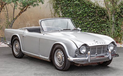 Triumph TR4 in Los angeles, ca 1