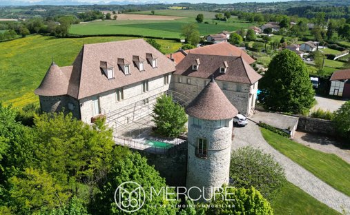Castle in Oiselet la Grive, Bourgoin-Jallieu, France 1