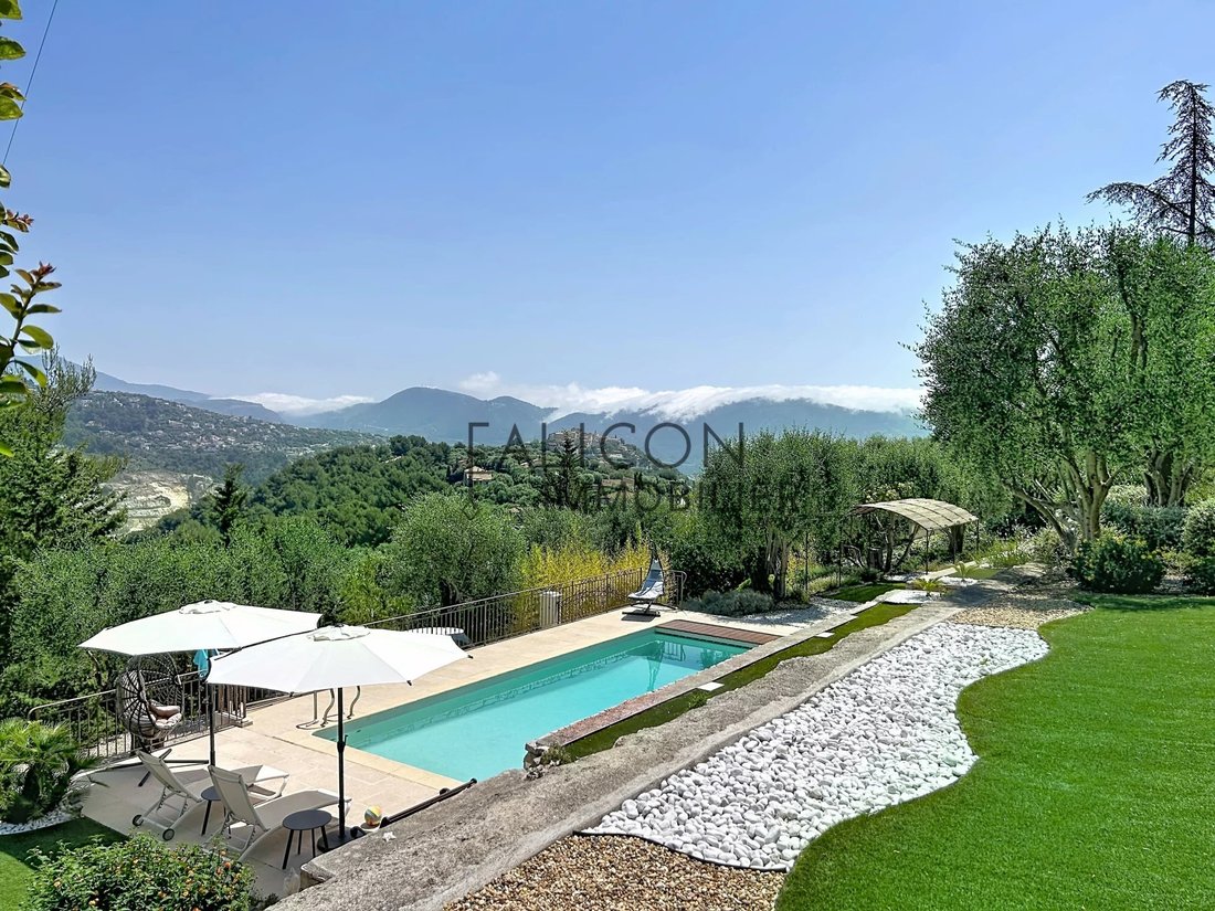 Villa in Falicon, Provence-Alpes-Côte d'Azur, France 1 - 18027542