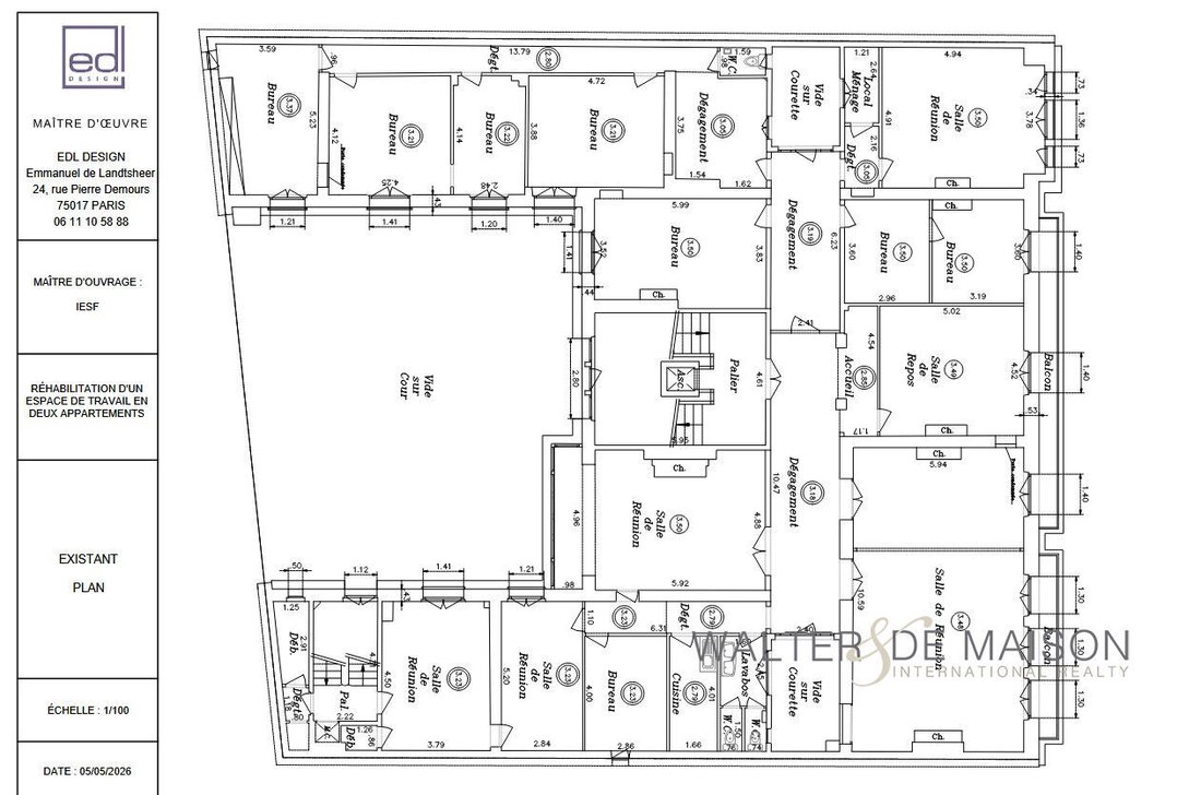 Apartment in Hoche-Friedland, Paris 8e Arrondissement, Paris 2 - 18027798