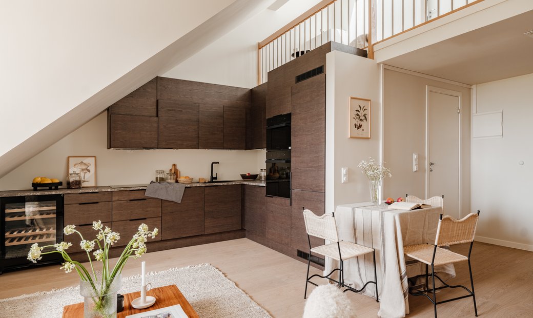 Unique Top Floor Apartment Over Two Levels In A In Aker Brygge, Oslo ...