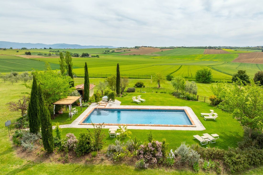 House in Montecchio - San Lorenzo - Creti, Cortona, Tuscany 3 - 18034390