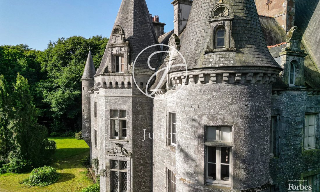 Castle in La Chapelle-Caro, Val d'Oust, France 1 - 17444734