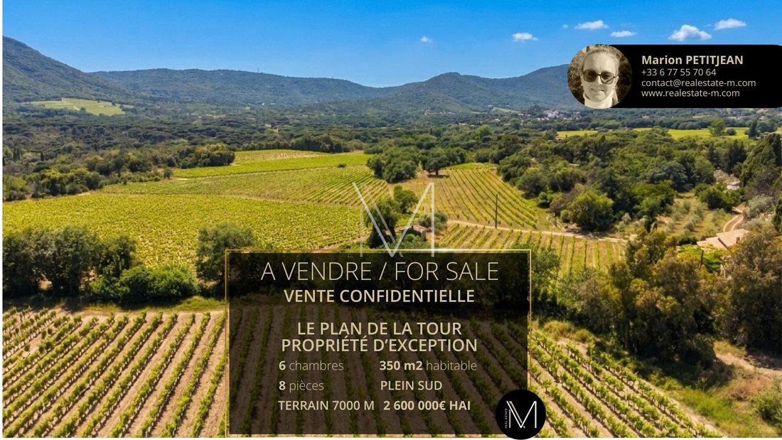 Estate in Le Plan-de-la-Tour, Provence-Alpes-Côte d'Azur, France 2 - 17655997