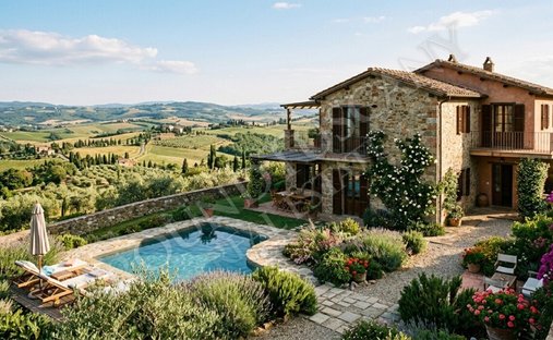 Villa in San Casciano dei Bagni, Tuscany, Italy 1