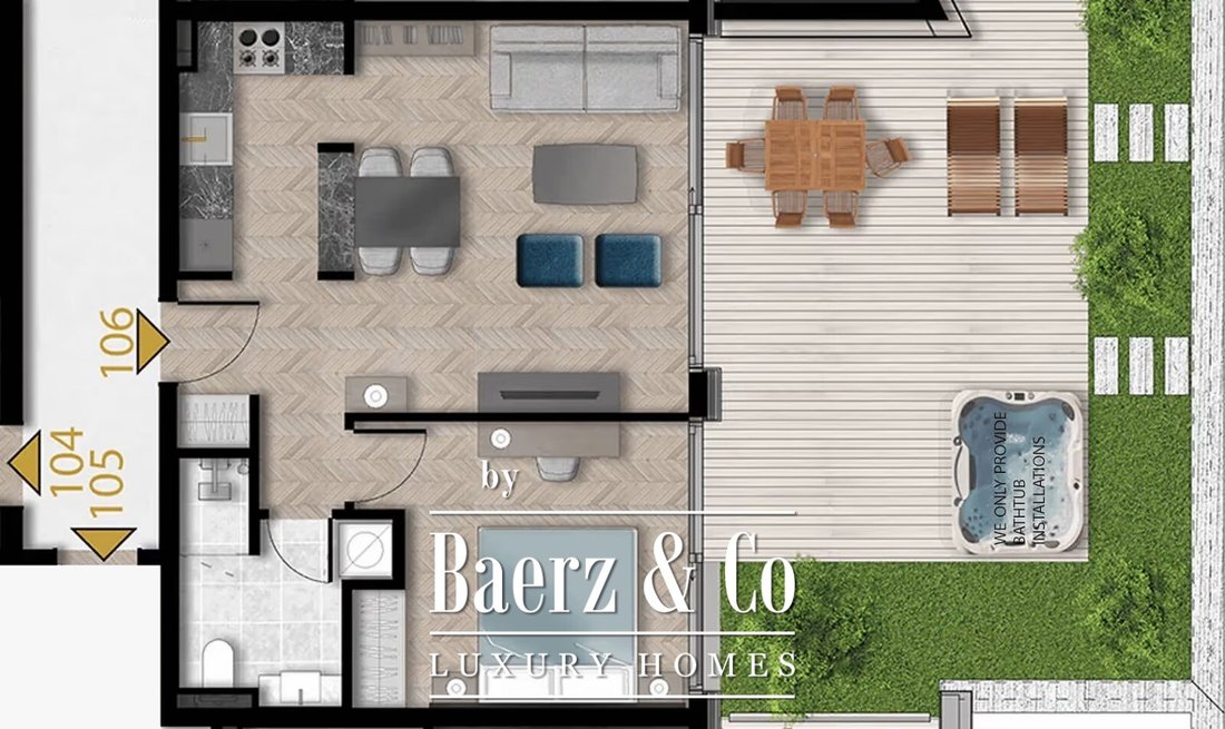 Penthouse in Mrčevac, Montenegro 2 - 14462916