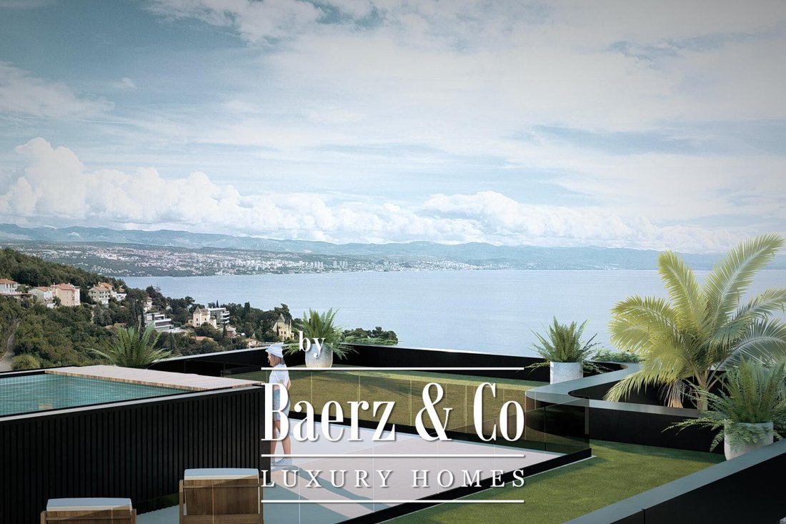 Apartment in Grad Opatija, Primorje-Gorski Kotar County, Croatia 1 - 17650182