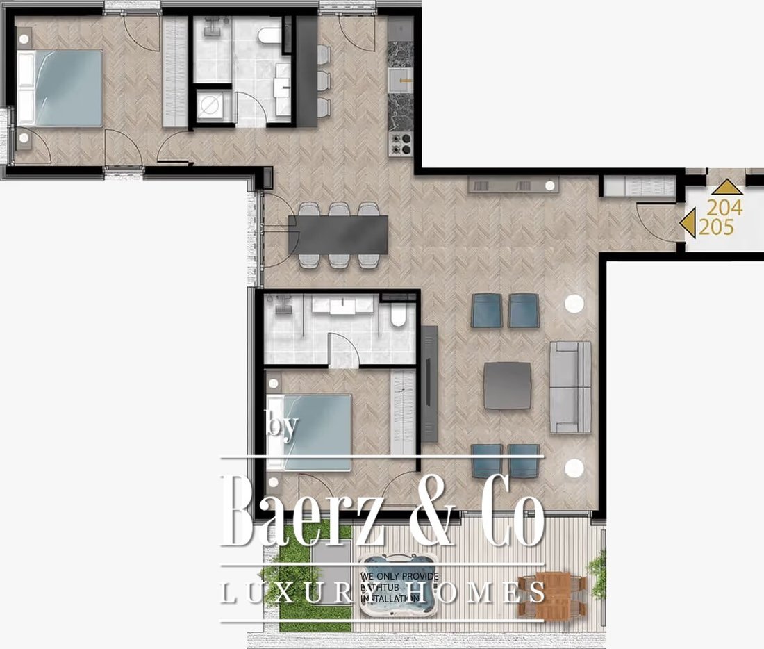 Penthouse in Mrčevac, Montenegro 2 - 14462925