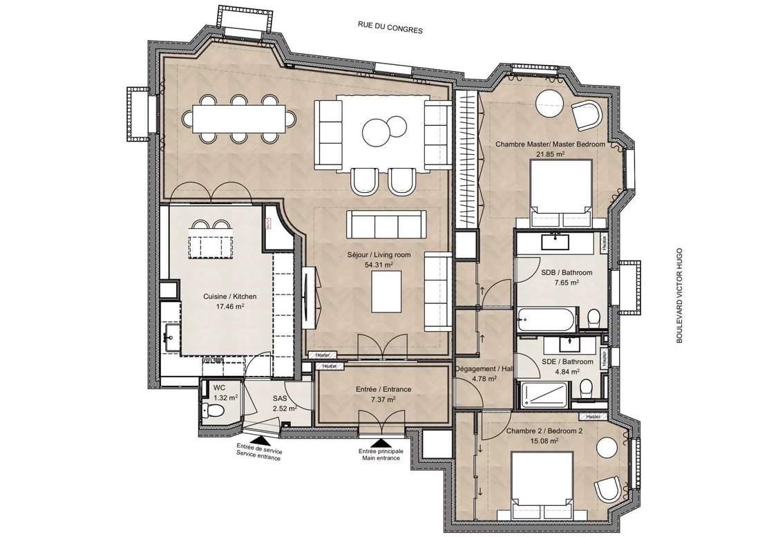 Apartment in Nice, Provence-Alpes-Côte d'Azur, France 4 - 18036054