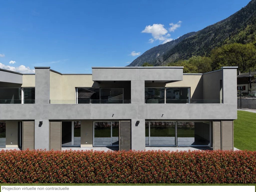 New Attic Of 4.5 Rooms Minergie View Martigny