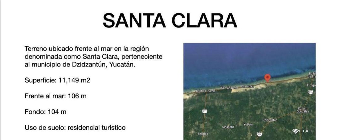 Land in Santa Clara, Yucatan, Mexico 4 - 18035792