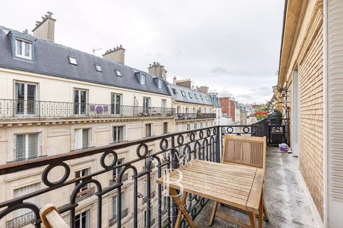 Appartement à Batignolles-Cardinet, Paris 17e Arrondissement, Paris 3 - 18034358