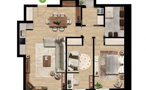Apartment in Morgex, Aosta Valley / Vallée d'Aoste, Italy 1