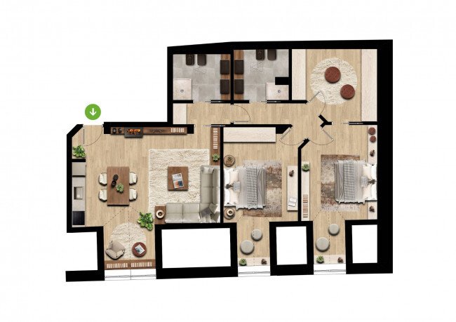 Apartment in Morgex, Aosta Valley / Vallée d'Aoste, Italy 1 - 18046695