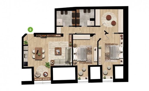 Wohnung in Morgex, Aostatal, Italien 1