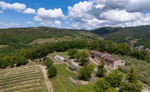 Casa en Gaiole in Chianti, Toscana, Italia 1