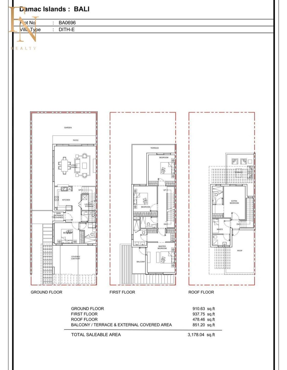 Townhouse in Al Yalayis 1, Al Yalayis, Dubai 2 - 18047203