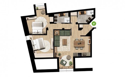 Wohnung in Morgex, Aostatal, Italien 1