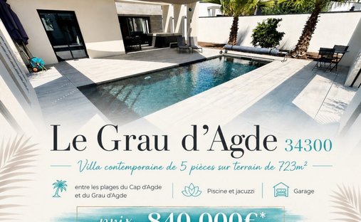 Villa in Cooperative, Agde, France 1