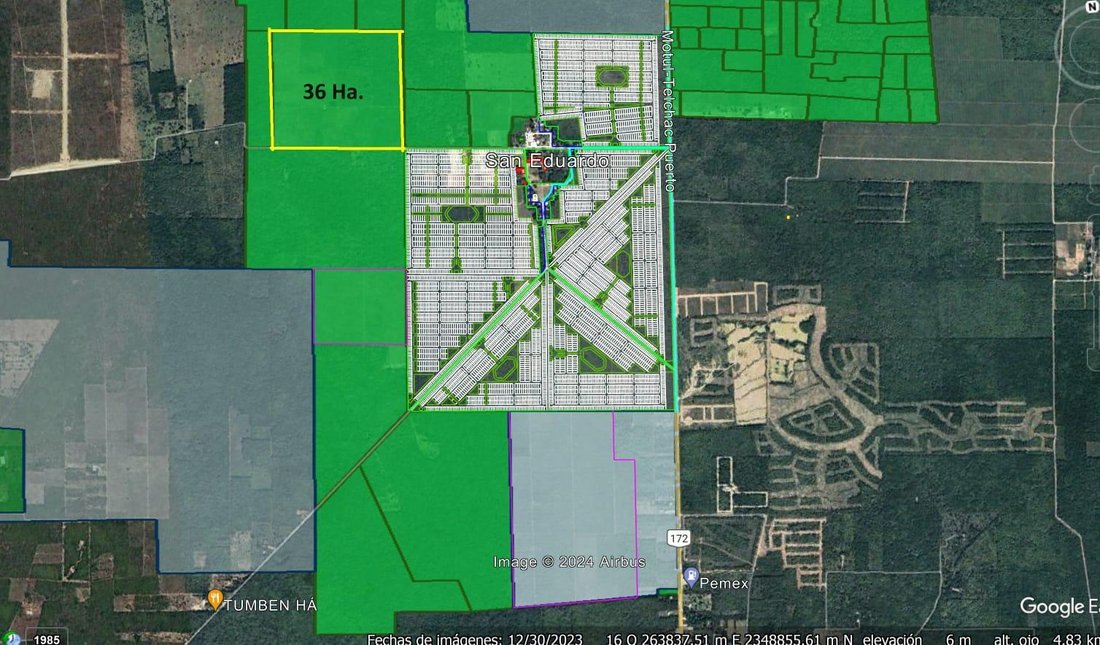 Land in San Eduardo, Yucatan, Mexico 2 - 18035788