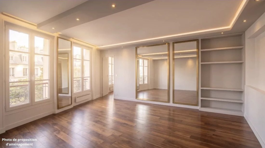 Apartment in Chaillot, Paris 16e Arrondissement, Paris 2 - 18027416