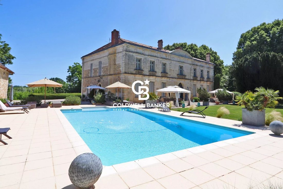 Castle in Lamonzie-Saint-Martin, Nouvelle-Aquitaine, France 4 - 17332414