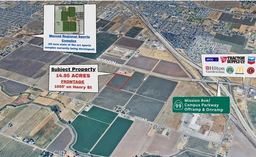 Terreno en Merced, California, Estados Unidos 1