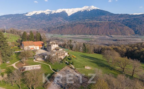 Schloss in Albertville, Auvergne-Rhône-Alpes, Frankreich 1