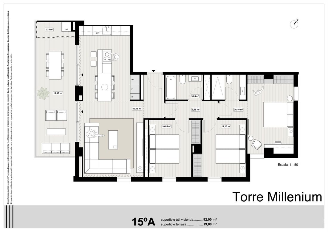 Wohnung in Vitoria-Gasteiz, Autonome Gemeinschaft Baskenland, Spanien 2 - 18054161