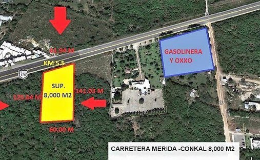 Land in Conkal, Yucatan, Mexico 1