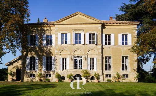 Castle in Fleurance, Occitania, France 1
