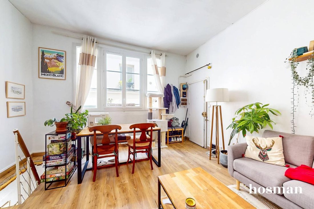 Apartment in Bastille-Popincourt, Paris 11e Arrondissement, Paris 1 - 18054715