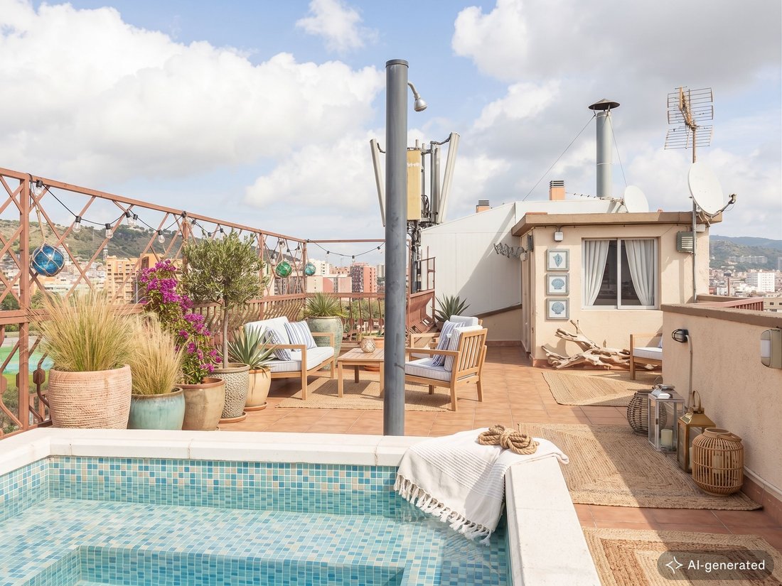 Penthouse in Sant Andreu de Palomar, Barcelona, Spain 1 - 18040504