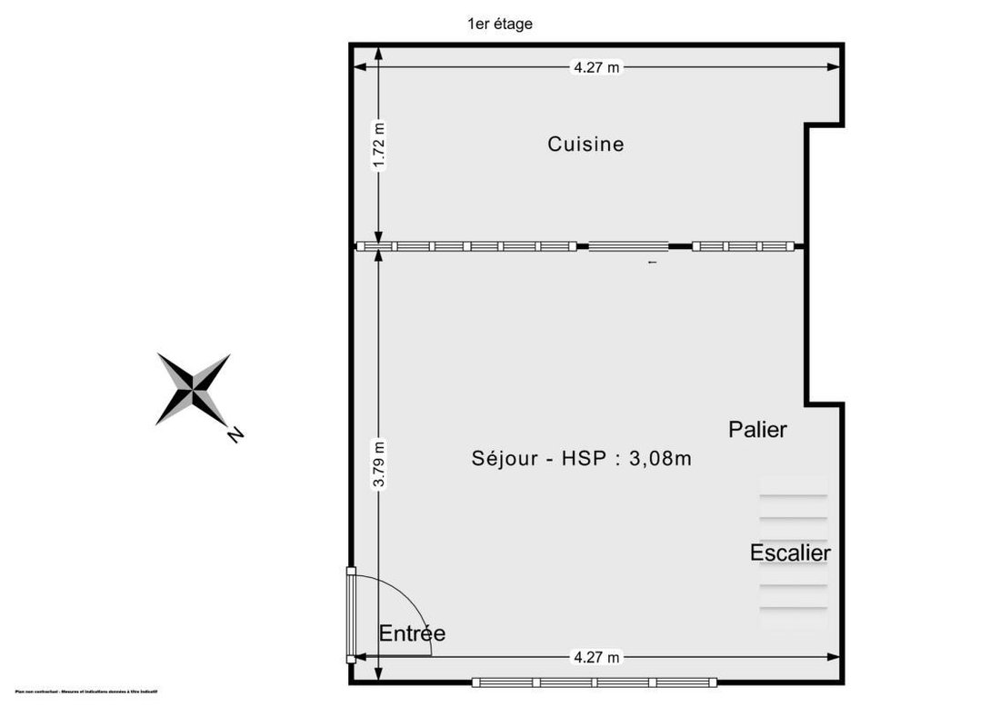 Apartment in Bastille-Popincourt, Paris 11e Arrondissement, Paris 3 - 18054715