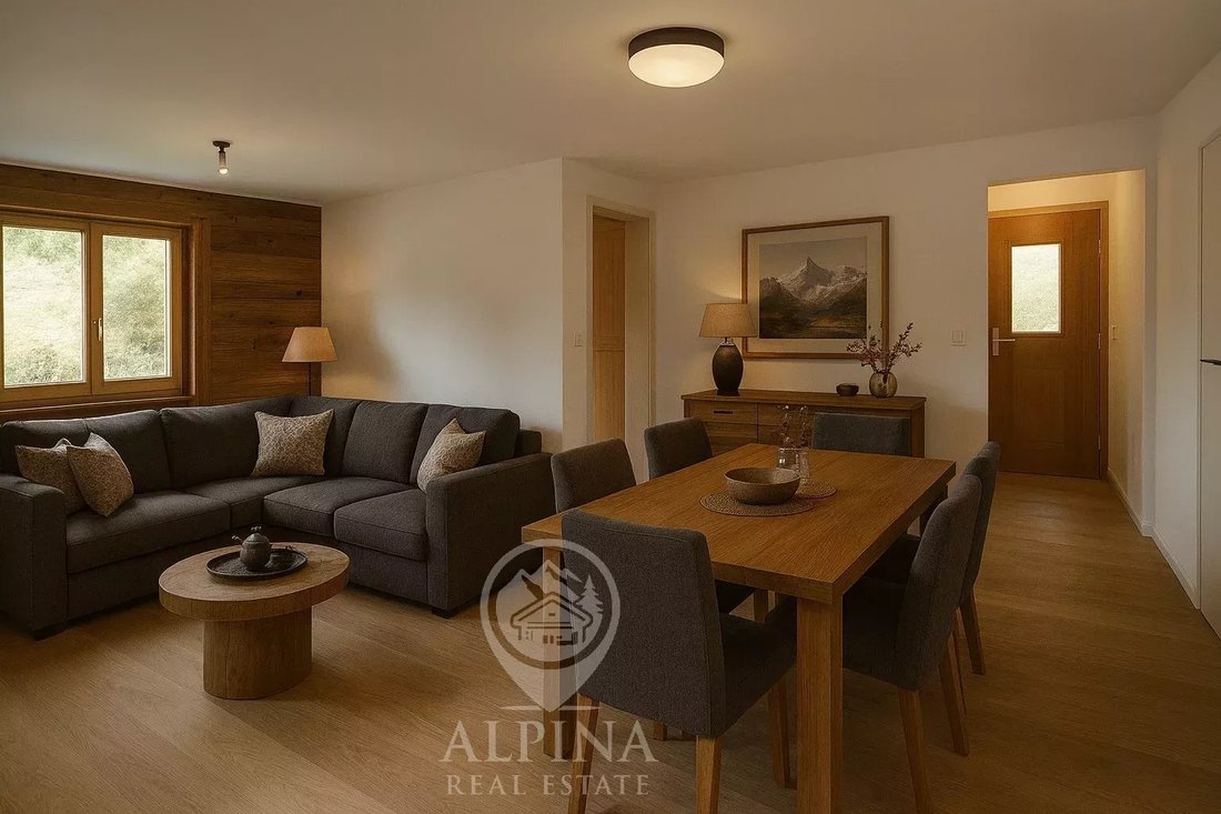 Veysonnaz – Magnificent Renovated 5 Room Apartment In The Heart Of The 4 Valleys