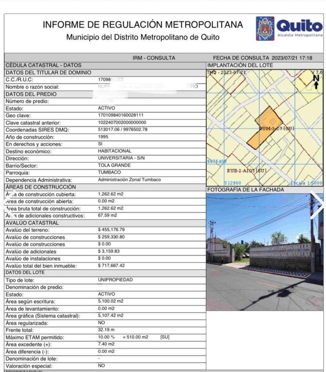 Land in Quito, Pichincha, Ecuador 2 - 18056325