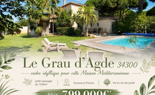 Villa in Cooperative, Agde, France 1
