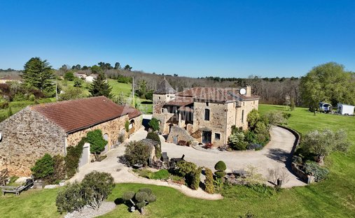 House in Villefranche-du-Perigord, Nouvelle-Aquitaine, France 1