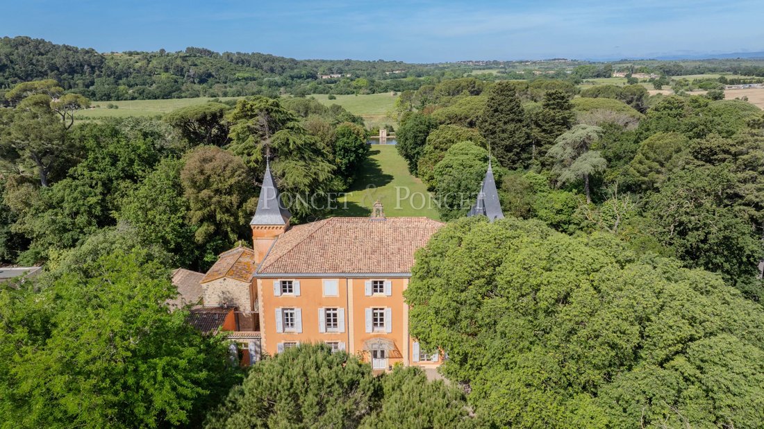 Castle in Centre Ville, Pezenas, France 2 - 18064693