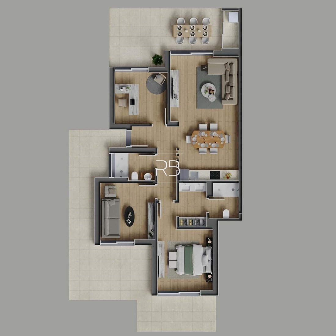 Apartment in Estombar e Parchal, Algarve, Portugal 2 - 18062041