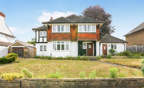 House in Cheam, London Borough of Sutton, England 1
